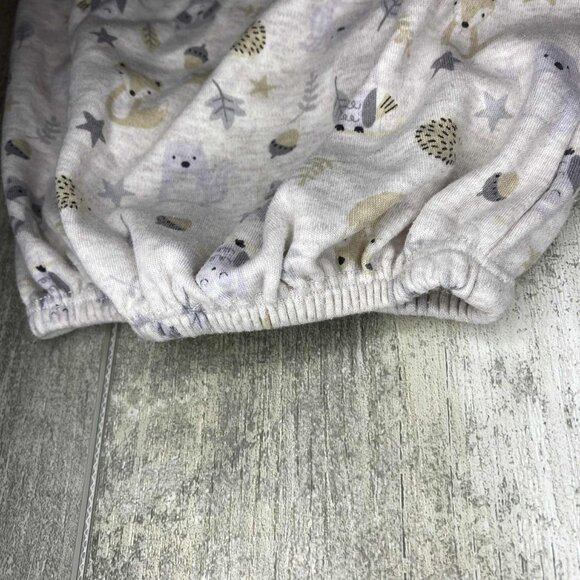 woodland baby gown raccoon baby gown - Picture 4 of 6